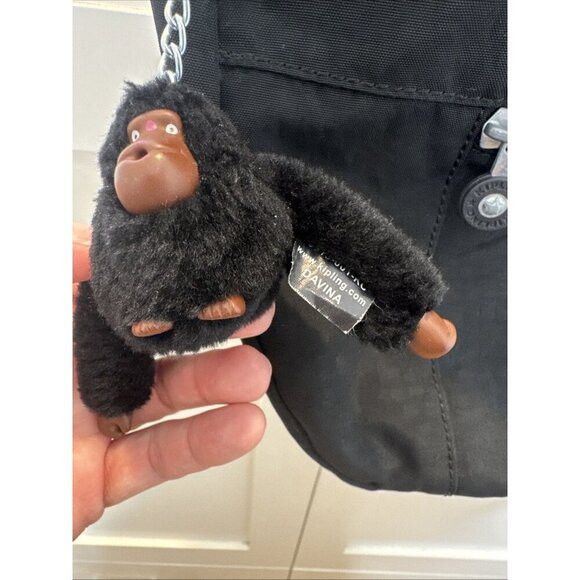 Kipling Black Nylon Bailey Rare Crossbody Bag - Picture 4 of 16